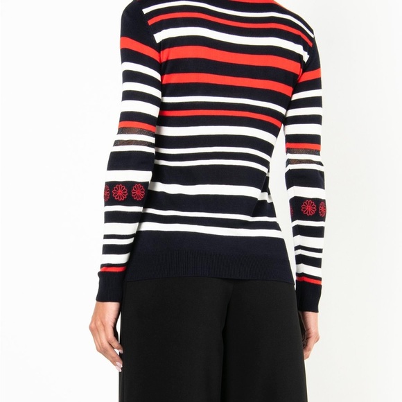 Desigual Striped Black and Red knit long sleeve - Picture 11 of 14